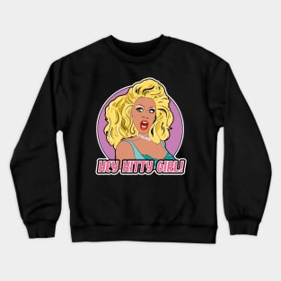 Hey Kitty Girl! Crewneck Sweatshirt